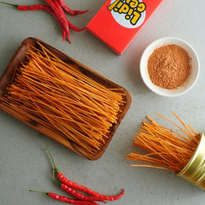 Lidi Geli - Mie Lidi Rasa Spicy & Sea Salt (Pre-order)