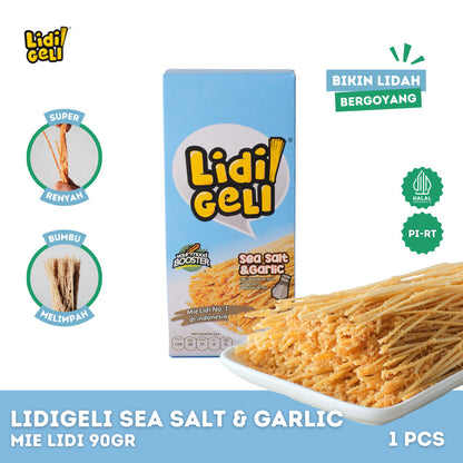 Lidi Geli - Mie Lidi Rasa Spicy & Sea Salt (Pre-order)