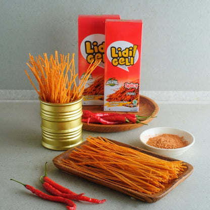 Lidi Geli - Mie Lidi Rasa Spicy & Sea Salt (Pre-order)